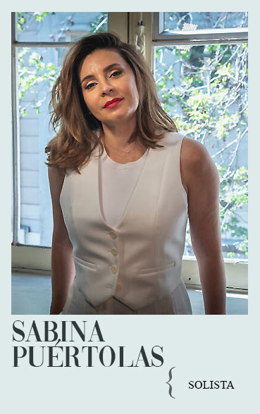 Sabina Puertolas, solista